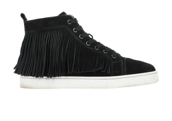 Christian Louboutin Coachelita Trainers, Suede, Black, UK7, 2*