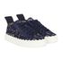 Chloe Lauren Low Top Lace Trainers, side view
