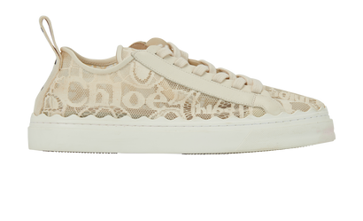 Chloe Lace Trainers, front view