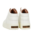 Jimmy Choo Bells  Sneakers, &pound;110, Shoes, White, Leather, Back view
