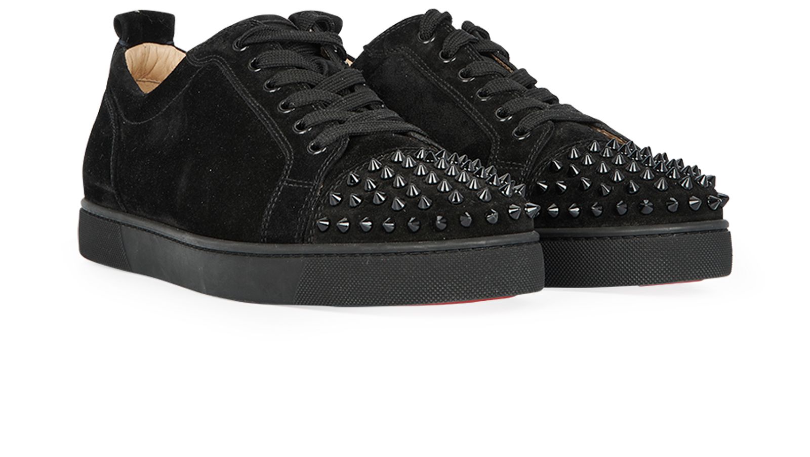 Louis junior spike leather low trainers