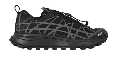 Christian Dior B31 Runner Trainers, &pound;295, Shoes, Black, Mesh, Front view