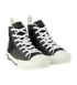 Christian Dior Logo High Top Trainers, side view