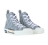 Christian Dior High Top Diamond Sneakers, side view