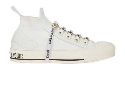 Christian Dior Knit Walk'n Dior High Top Trainers, front view