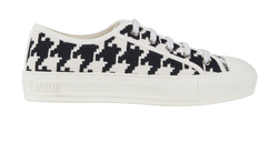 Christian Dior Low Top Trainers, Canvas, Black/White, UK4.5, DB, 3*