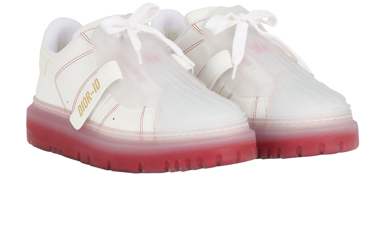 Christian Dior Dior-ID Trainers, &pound;350, Shoes, White, Leather, Side view