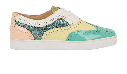 Christian Louboutin Glitter Trainers, front view