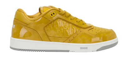 Christian Dior B27 Trainers, &pound;450, Shoes, Yellow, Patent Leather, Front view