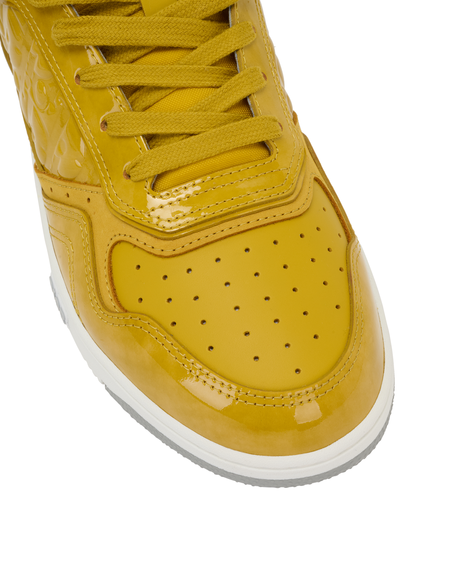 Christian Dior B27 Trainers, &pound;450, Shoes, Yellow, Patent Leather, Other view