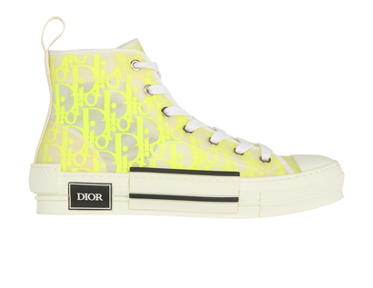 Christian Dior B23 High Top Trainers, front view