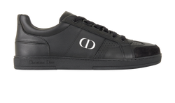 Christian Dior Low Top Trainers, Leather/Suede, Black, UK3.5, DB/B, 3*