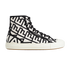 Fendi High Top Trainers, front view