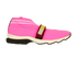 Fendi Rockoko Touch Strap Trainers, £50, Shoes, Pink, Neoprene, Front view