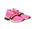 Fendi Rockoko Touch Strap Trainers, £50, Shoes, Pink, Neoprene, Side view