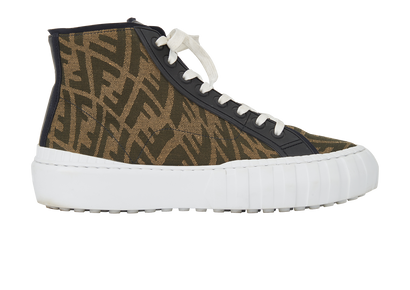 Fendi FF High Top Trainers, front view