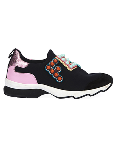 Fendi Embellished FENDI Sneakers, front view