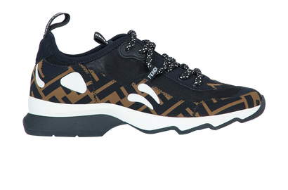 Fendi FF Technical Mesh Trainers, front view