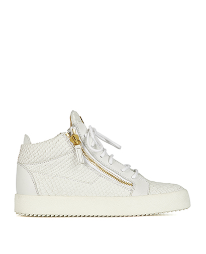 Giuseppe Zanotti Snake Effect Sneakers, front view