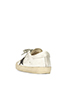 Golden Goose Striped Distressed Trainers, back view