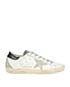Golden Goose Deluxe Brand Glitter Trainers, front view