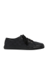 Gucci GG Low Trainers, &pound;250, Shoes, Black, Canvas, Front view