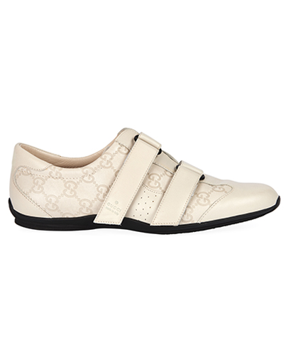 Gucci GG Logo Velcro Trainers, front view