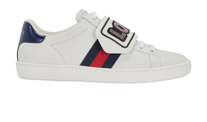 Gucci Loved Ace Trainers, &pound;250, Shoes, White, Leather, Front view