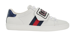 Gucci Loved Ace Trainers, Leather, White, UK3, B, 3*
