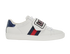 Gucci Loved Ace Trainers, &pound;250, Shoes, White, Leather, Front view
