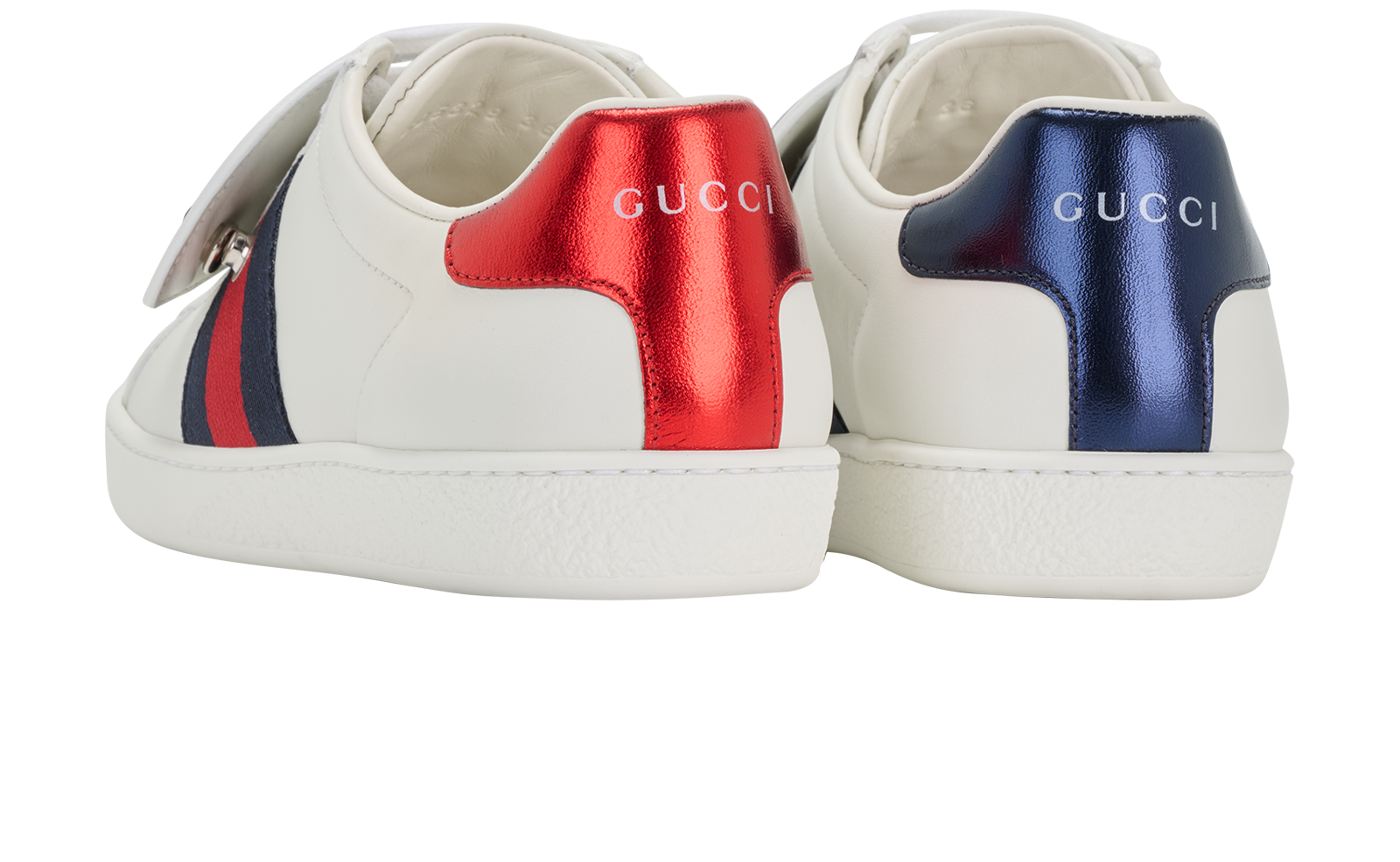 Gucci Loved Ace Trainers, &pound;250, Shoes, White, Leather, Back view