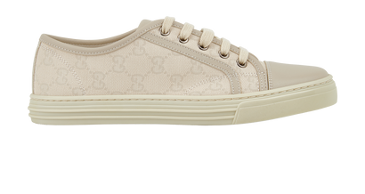 Gucci Monogram Low Top Trainers, front view