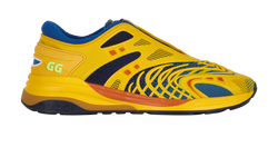 Gucci Ultrapace R Tainers, Mens, Rubber/Fabric,Yellow, UK5, B/DB, 3*