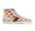 Gucci GG High Top Sneakers, &pound;295, Shoes, Green, Canvas, Front view