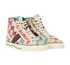 Gucci GG High Top Sneakers, &pound;295, Shoes, Green, Canvas, Side view