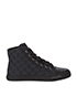 Gucci Monogram High Top Sneakers, front view