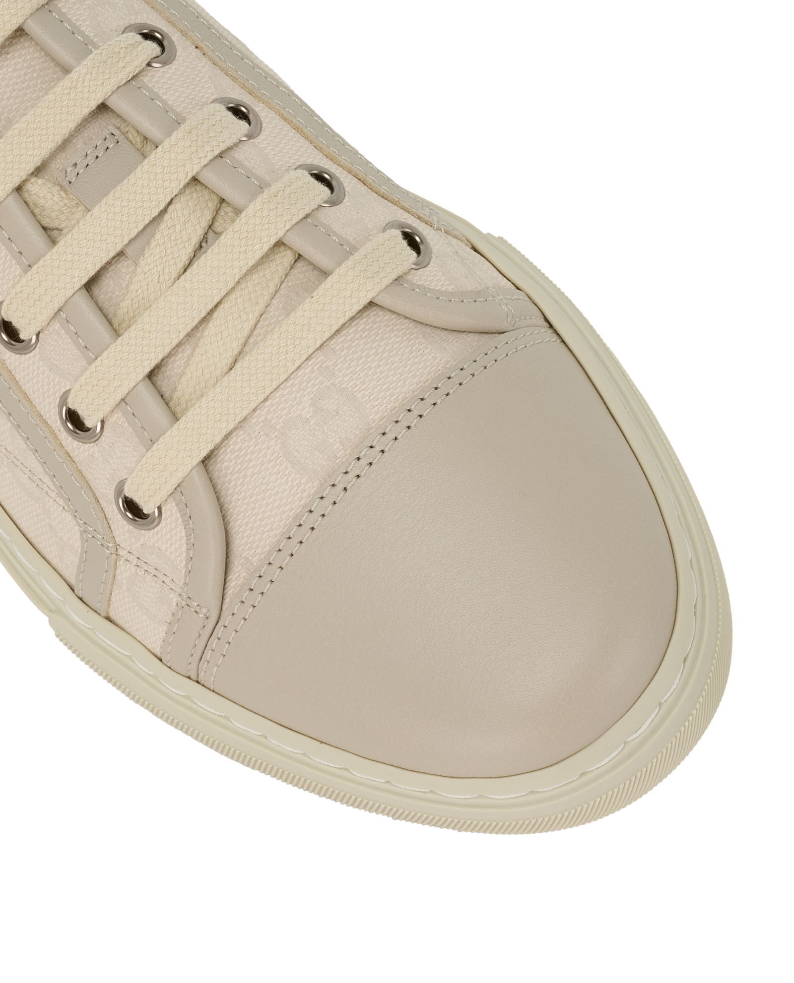 Gucci Low Top Miro Sneakers, &pound;295, Shoes, Cream, Canvas, Other view