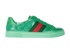 Gucci GG Ace Trainers, &pound;220, Shoes, Green, Canvas, Front view