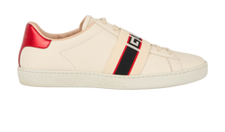 Gucci Ace Sneakers, Leather, Cream, UK6.5, B/DB, 3*