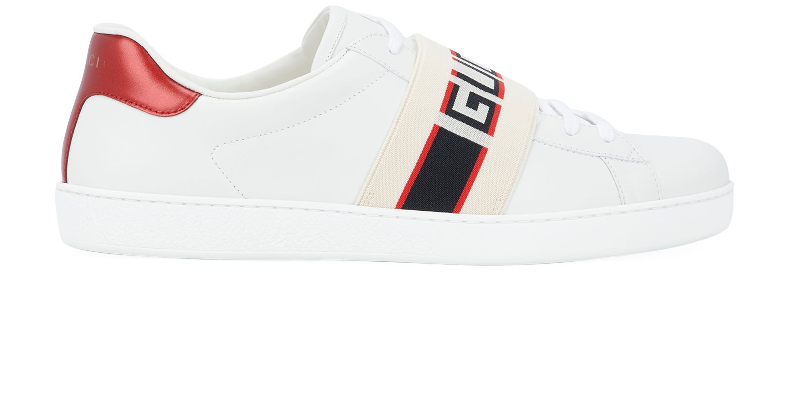 Gucci ace store stripe trainers