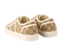 Gucci GG Julio Trainers, &pound;350, Shoes, Beige, Canvas, Back view