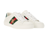 Gucci Ace Trainers, &pound;375, Shoes, White, Leather, Side view