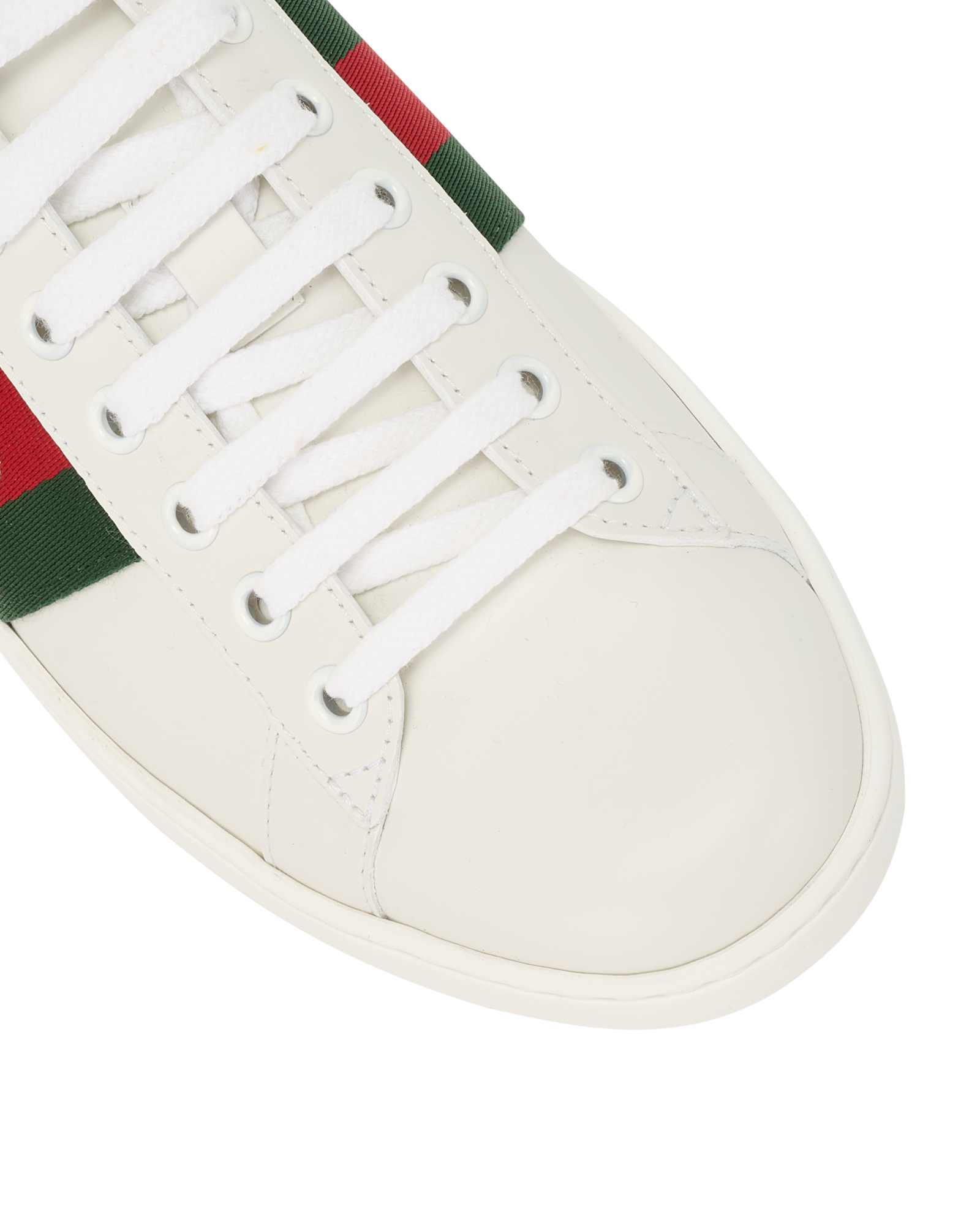 Gucci Ace Trainers, &pound;375, Shoes, White, Leather, Other view