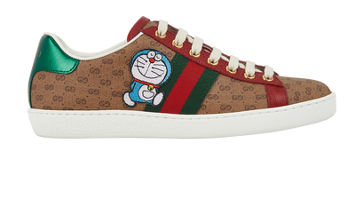 Gucci Doraemon Ace Trainers, front view