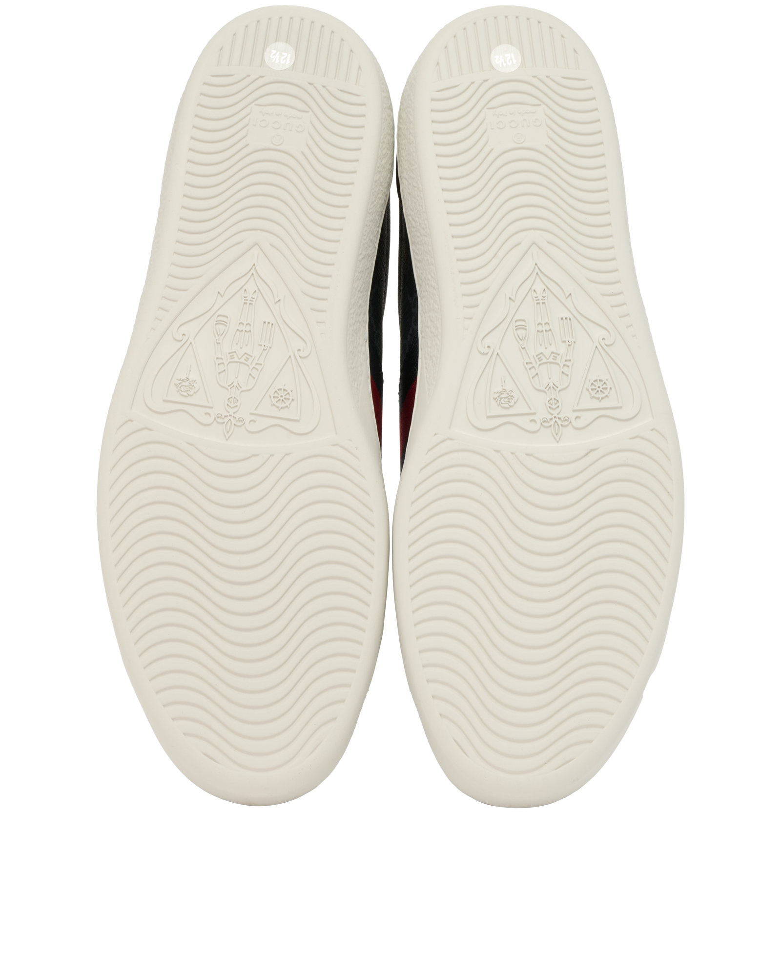 Gucci Ace Trainers, &pound;295, Shoes, Black, Canvas, Top view