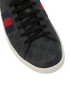 Gucci Ace Trainers, &pound;295, Shoes, Black, Canvas, Other view