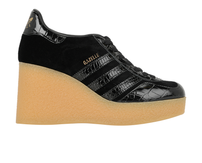 Gucci x Adidas Gazelle Wedge Trainers, front view