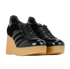 Gucci x Adidas Gazelle Wedge Trainers, side view