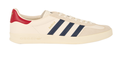 Gucci x Adidas Gazelle Trainers, Mens, Leather, White, UK13, DB/B, 3*