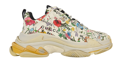 Gucci x Balenciaga Triple S, front view
